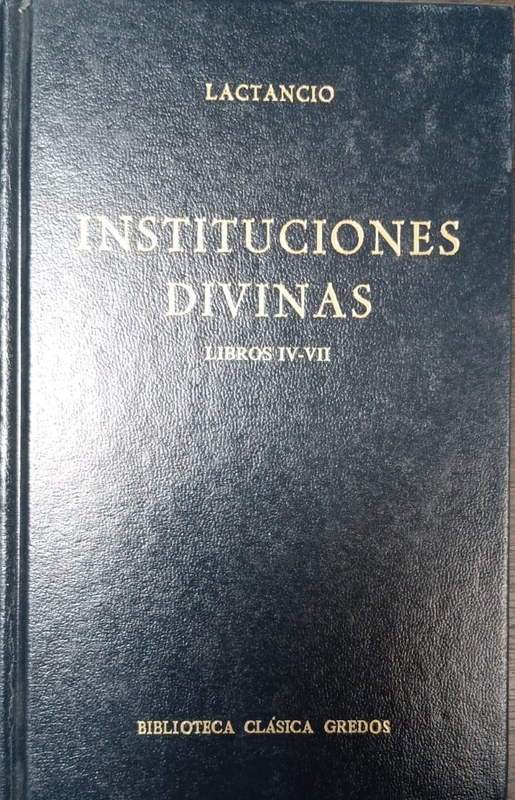 Instituciones divinas: Libros IV-VII