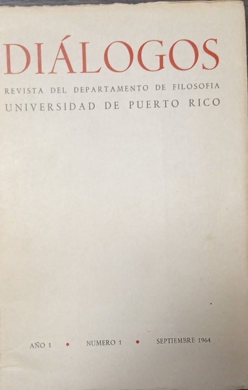 Diálogos: Revista del Dpto de Filosofía de la Universidad de Puerto Rico