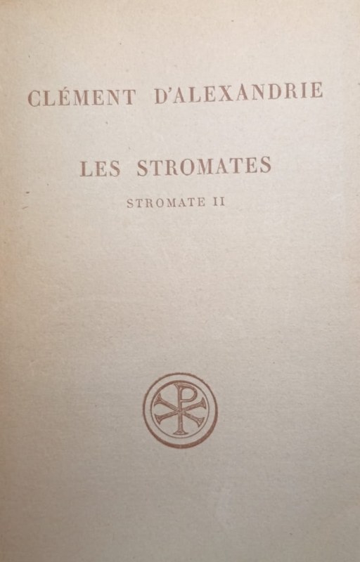 Stromates: Tome II