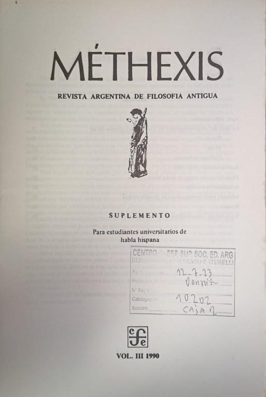 Estudios de Metafísica Tomista