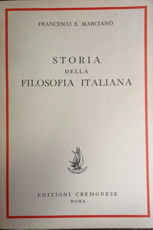 Storia della Filosofia Italiana